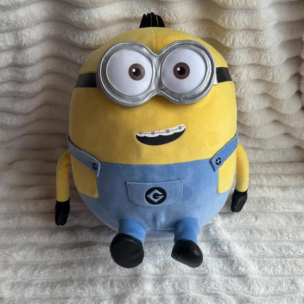 Minions Universal Studios Otto‎ Plush 15" Rise of Gru Illumination 2 Eyes Braces
